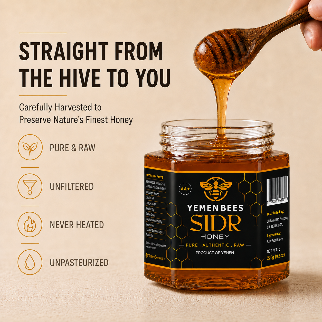 Yemeni Sidr Honey AA+